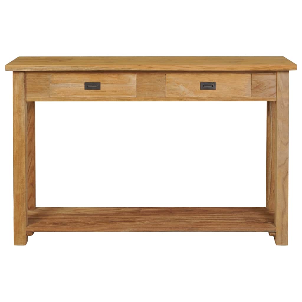 Konsolentisch Massivholz Teak 120x30x80 cm