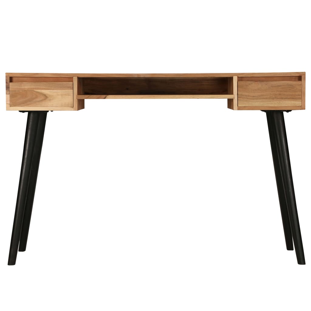 Schreibtisch Akazienholz Massiv 118 x 45 x 76 cm