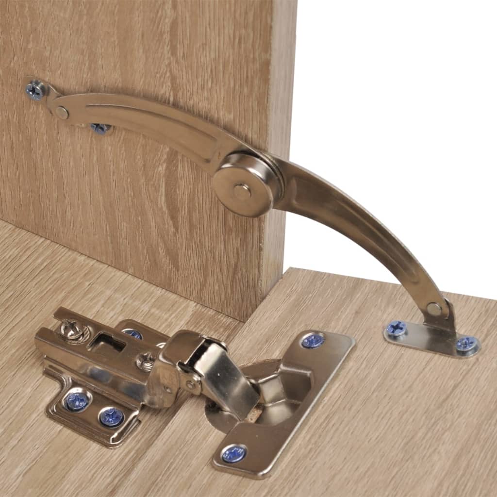 8-tlg. Badmöbel und Waschbecken Set Beige - heimxxl.de