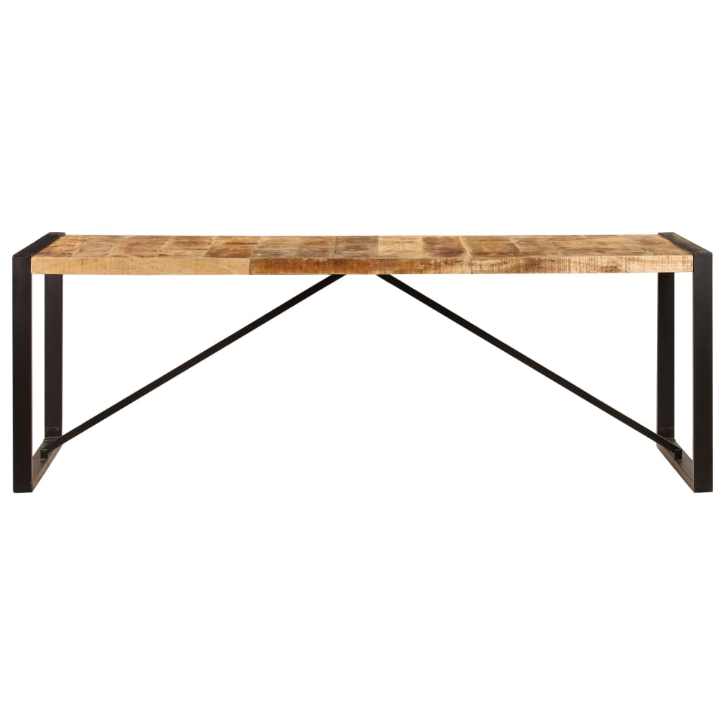 Esstisch 220x100x75 cm Massivholz Mango