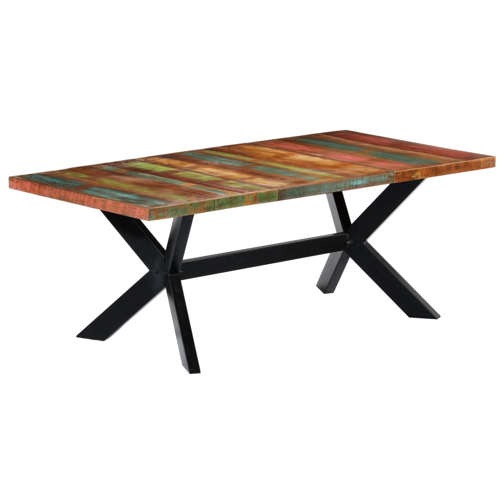 Esstisch 200x100x75 cm Altholz Massiv - heimxxl.de