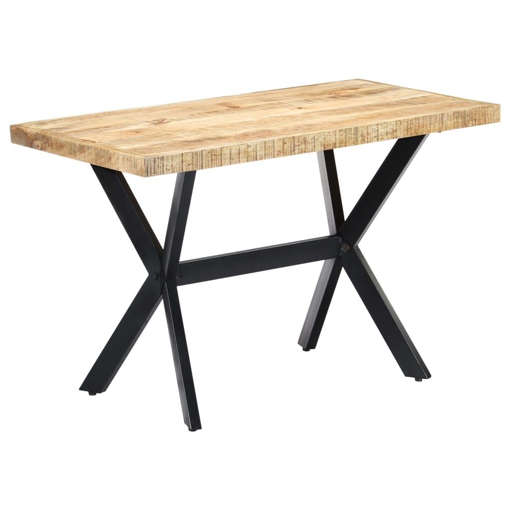 Esstisch 120x60x75 cm Raues Mangoholz