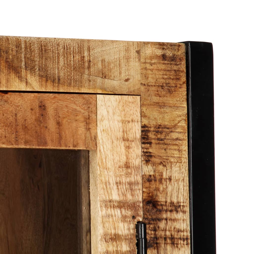 Highboard 100x40x175 cm Massivholz Mango