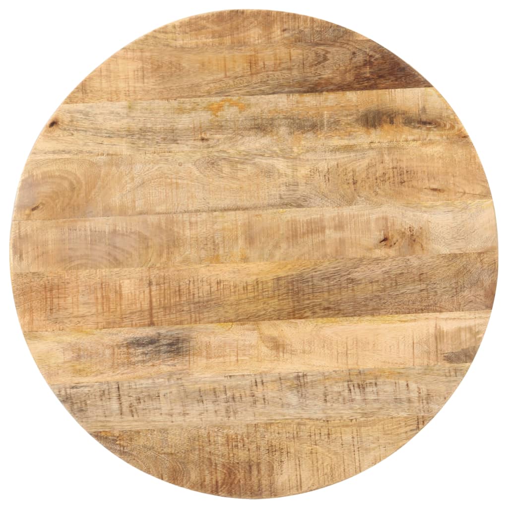 Bistrotisch Rund Ø70x75 cm Raues Mangoholz - heimxxl.de
