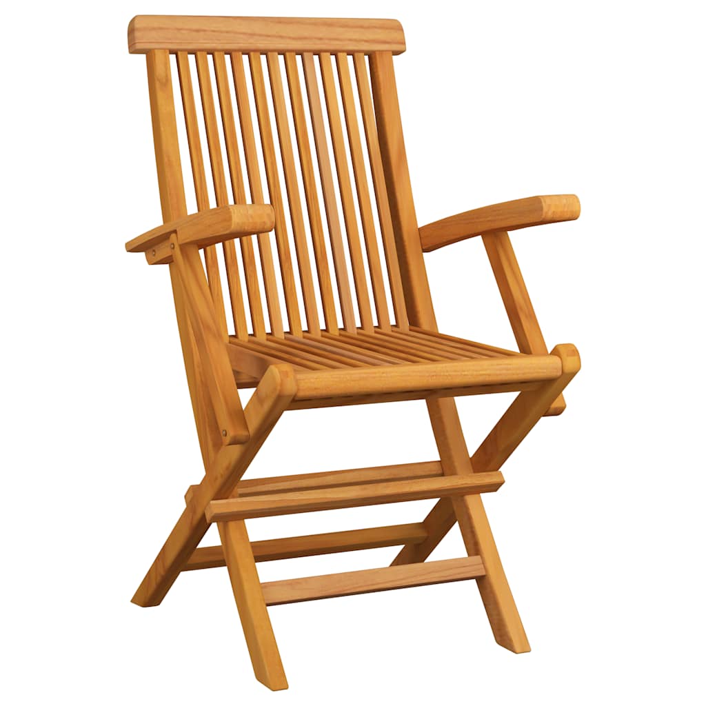 Gartenstühle 3 Stk. Massivholz Teak - heimxxl.de