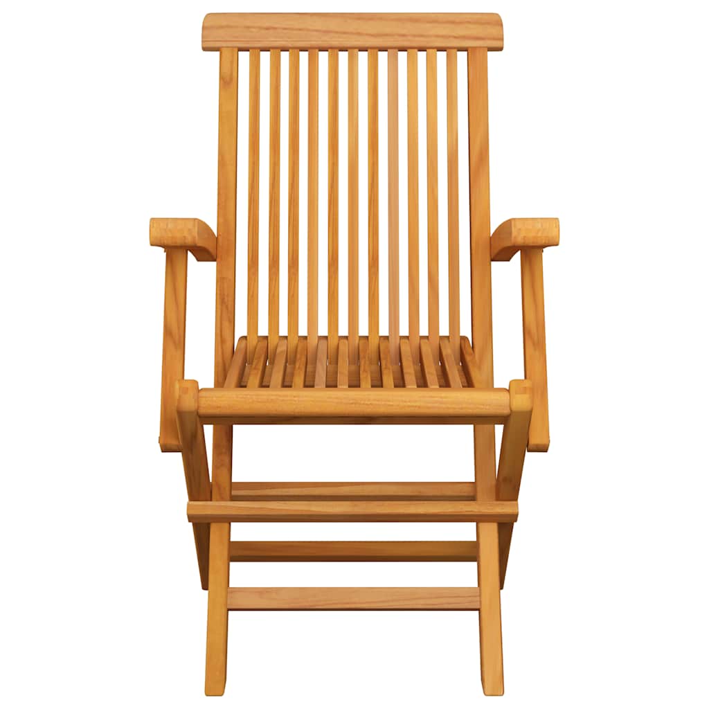 Gartenstühle 3 Stk. Massivholz Teak - heimxxl.de