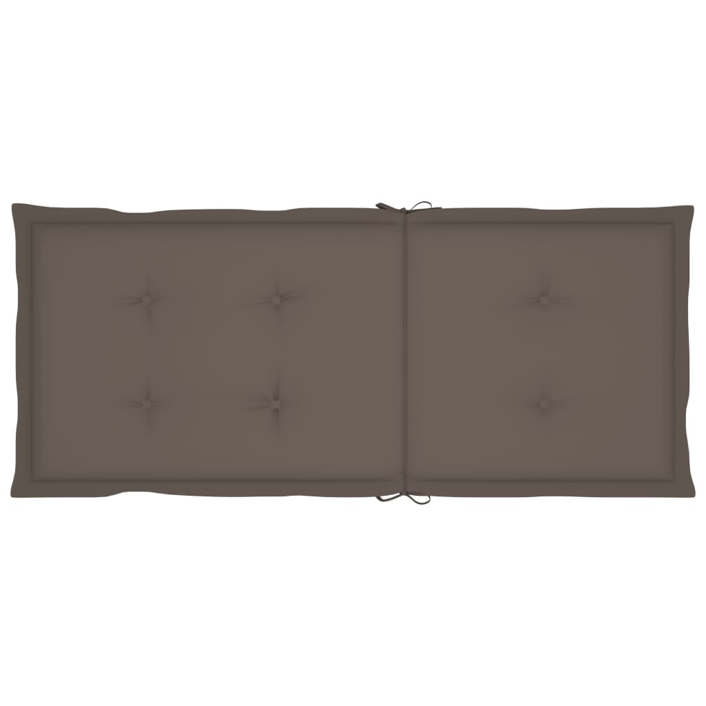 Klappbare Gartenstühle 3 Stk. mit Auflagen Massivholz Akazie - heimxxl.de