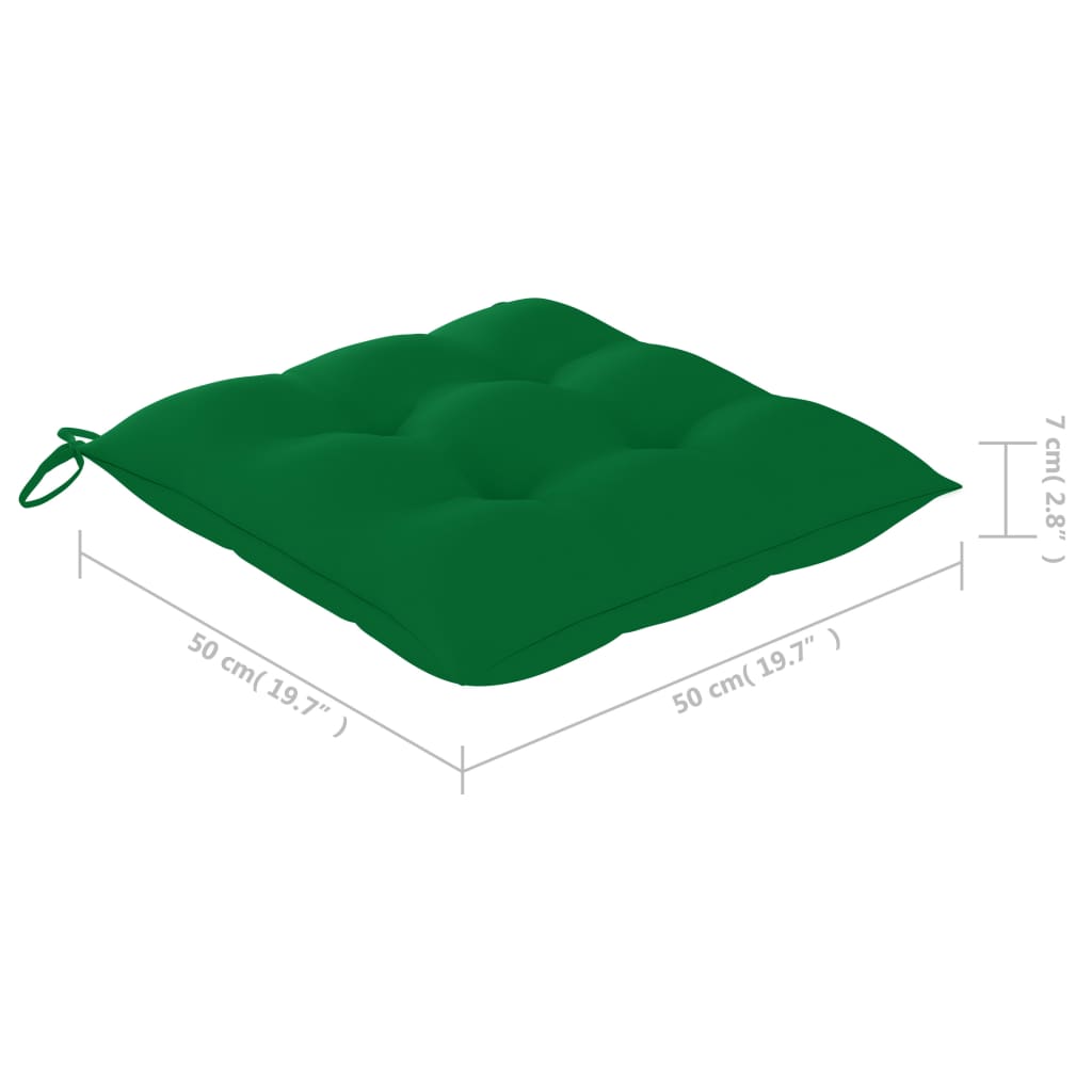 Garten-Essstühle 6 Stk. mit Kissen Massivholz Akazie - heimxxl.de