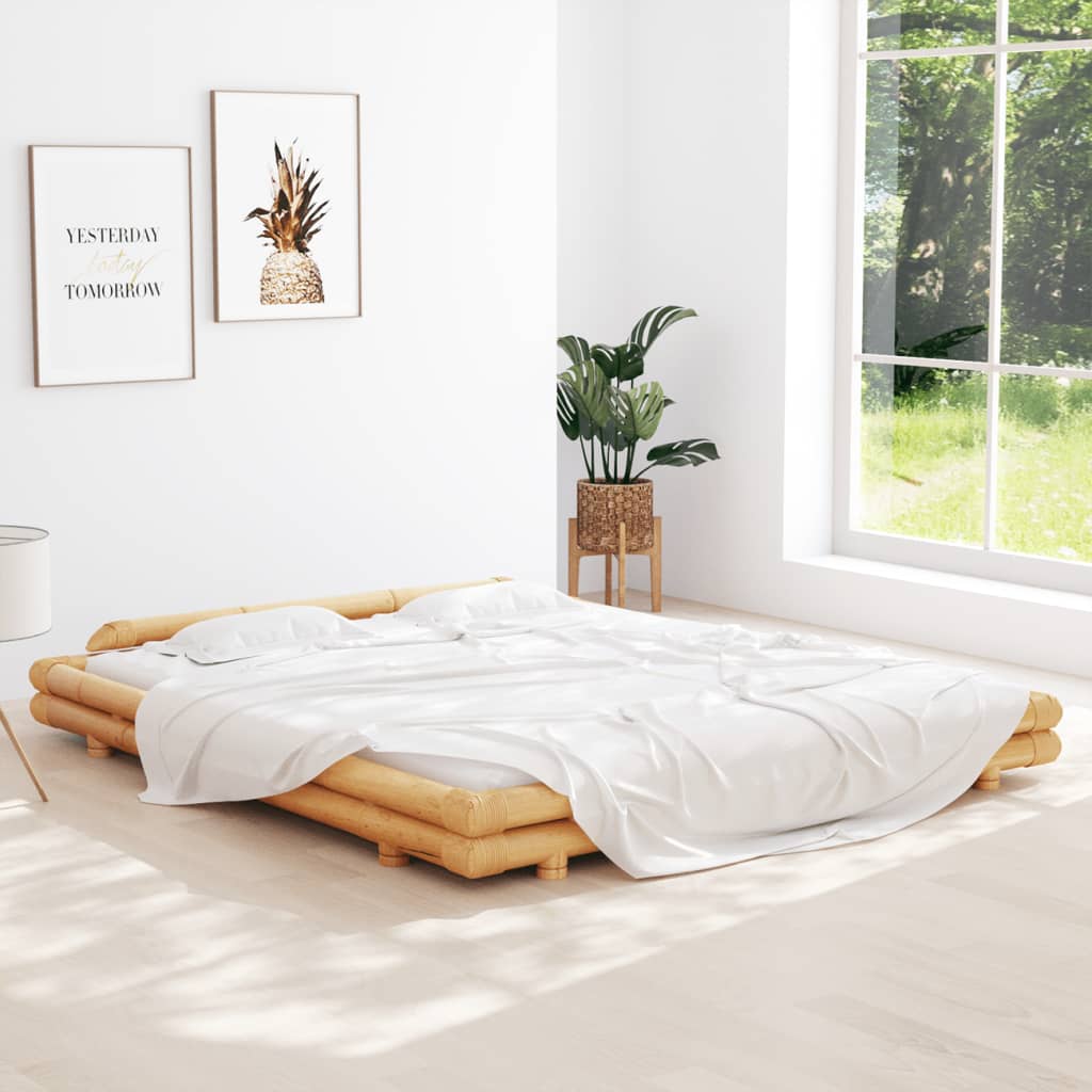 Bambusbett 180x200 cm