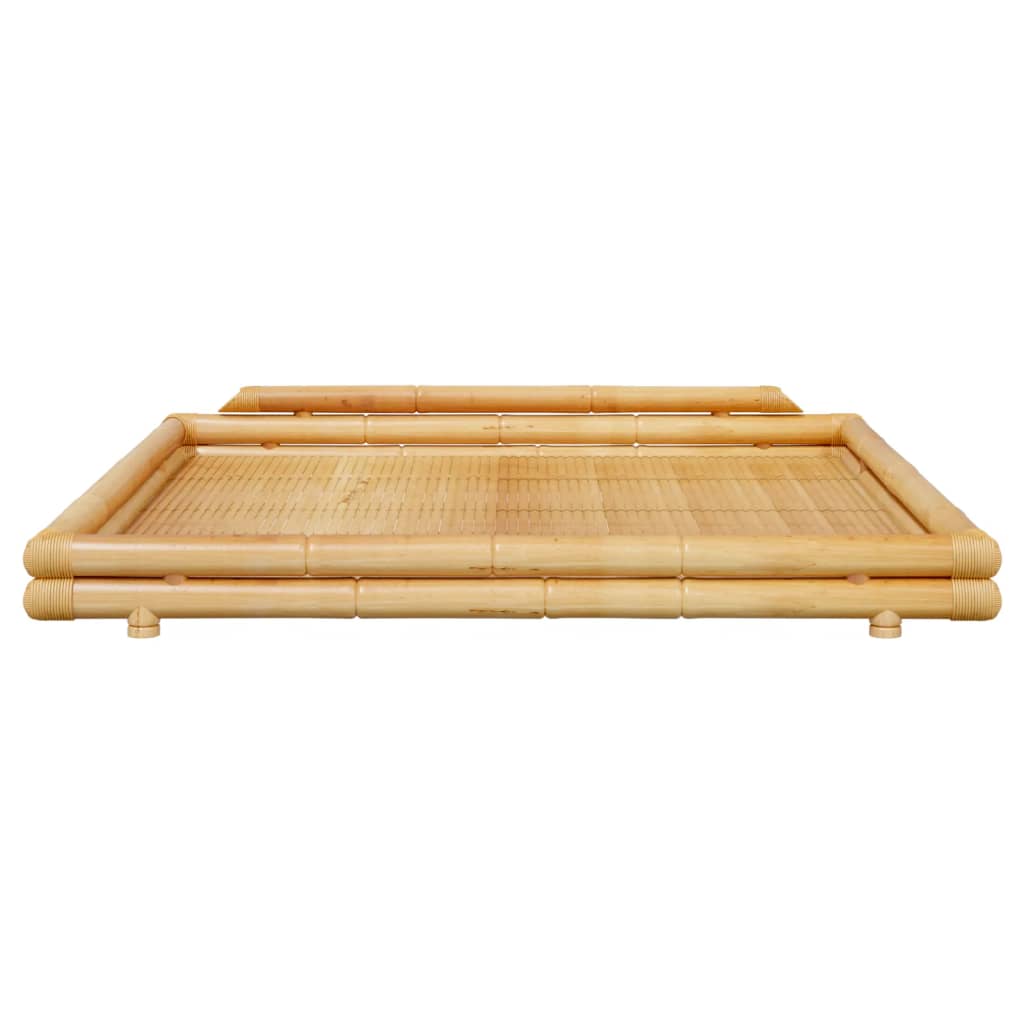 Bambusbett 200x200 cm
