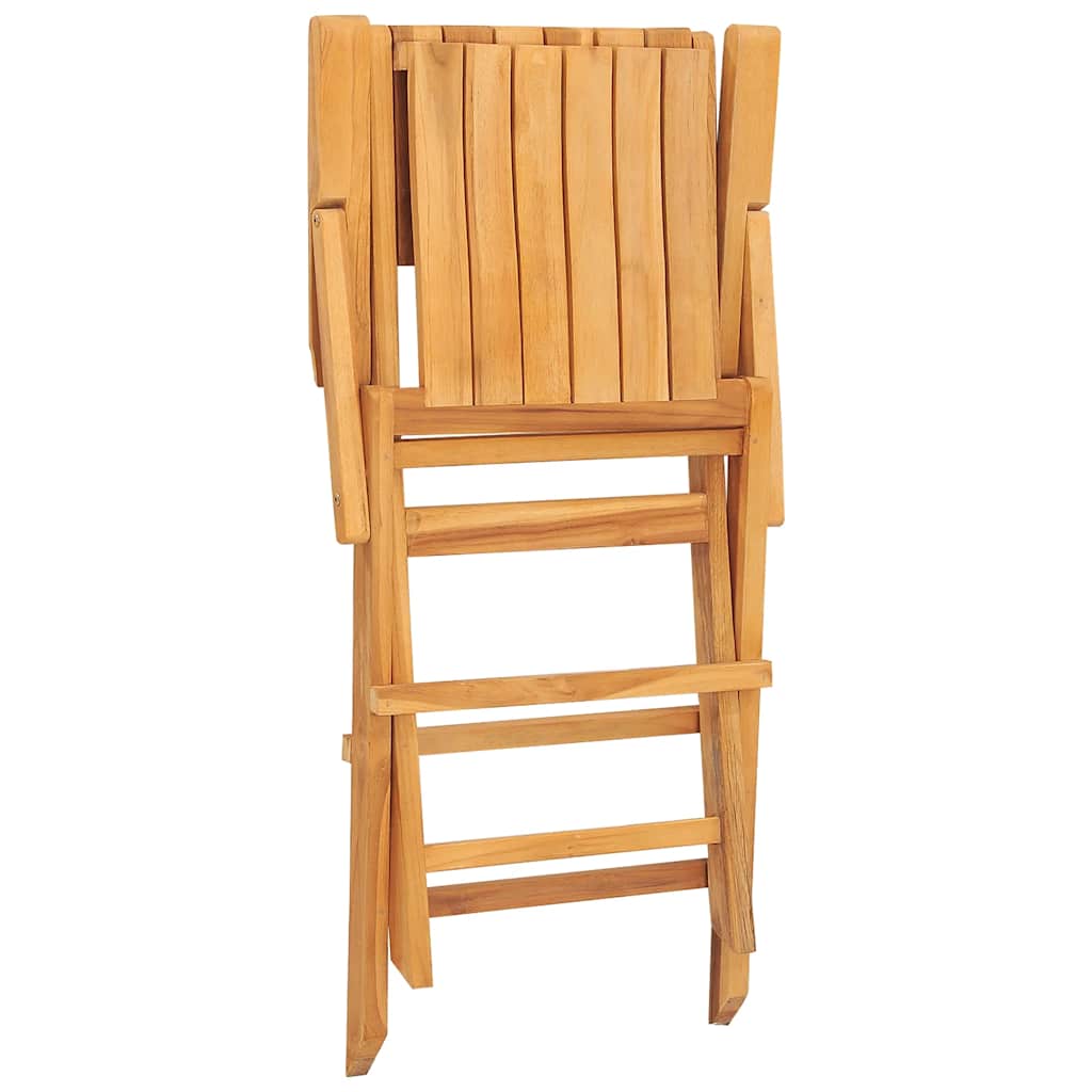 Gartenstühle 4 Stk. Klappbar 55x62x90 cm Massivholz Teak - heimxxl.de