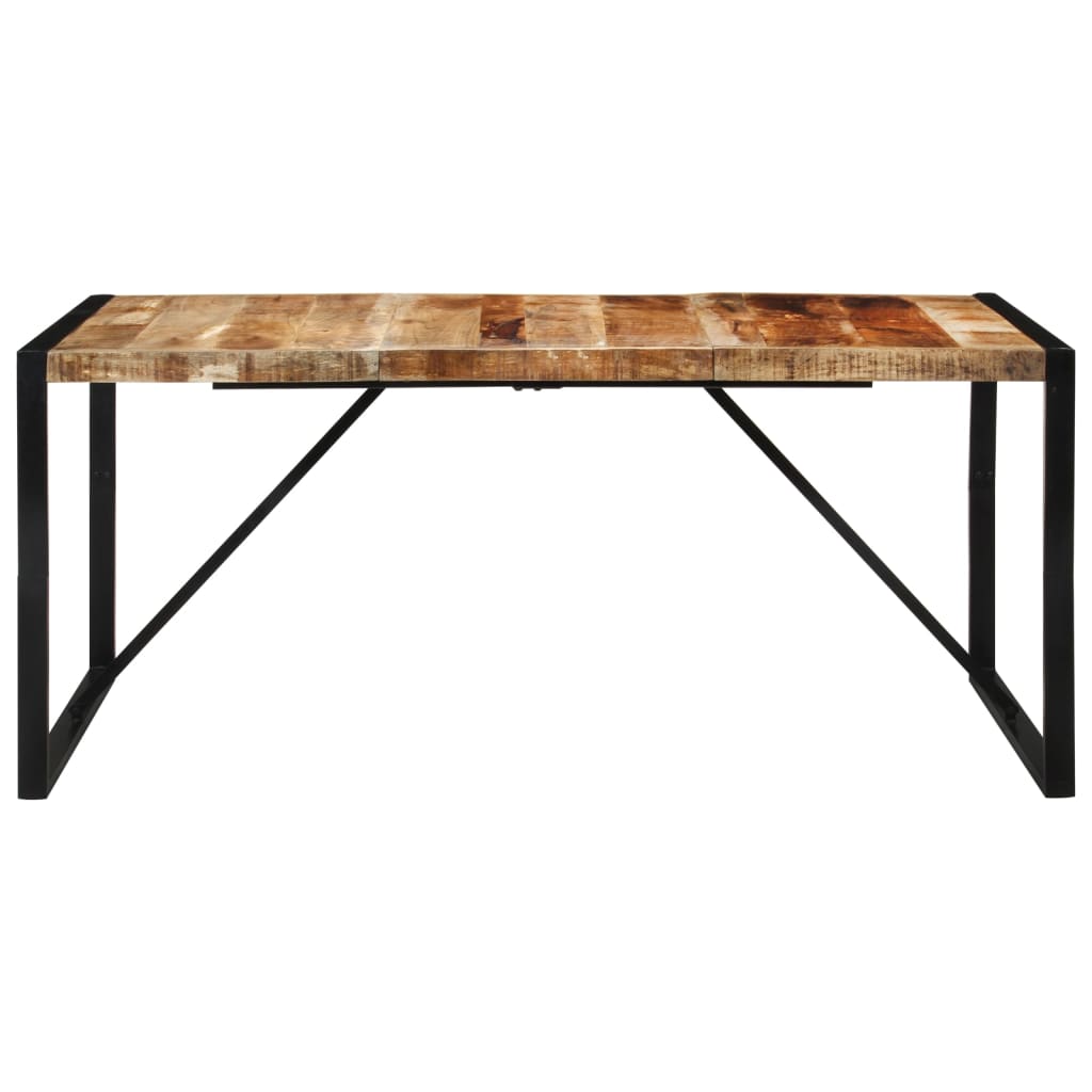 Esstisch 175x90x76 cm Raues Massivholz Mango