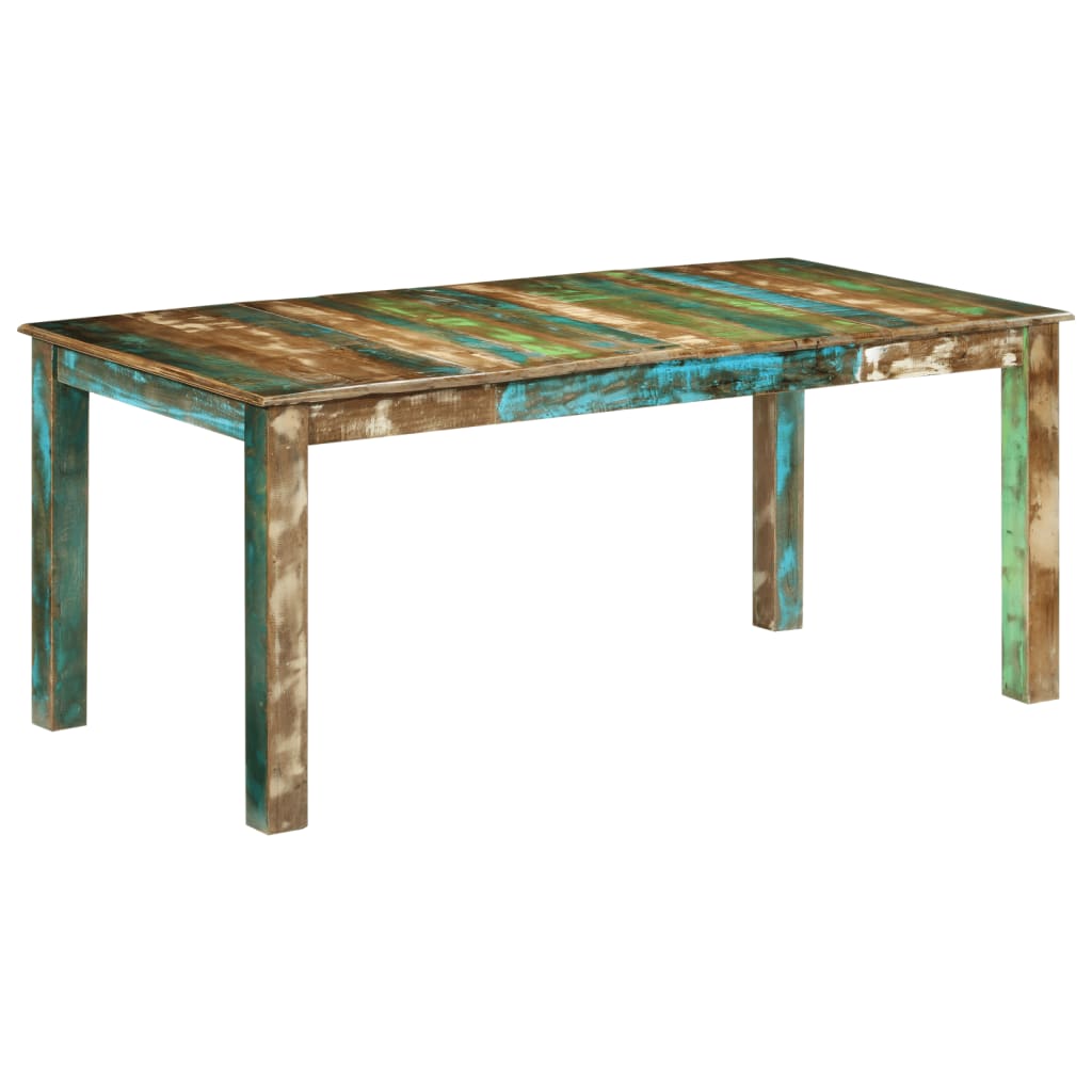 Esstisch 180x90x76 cm Massivholz Altholz