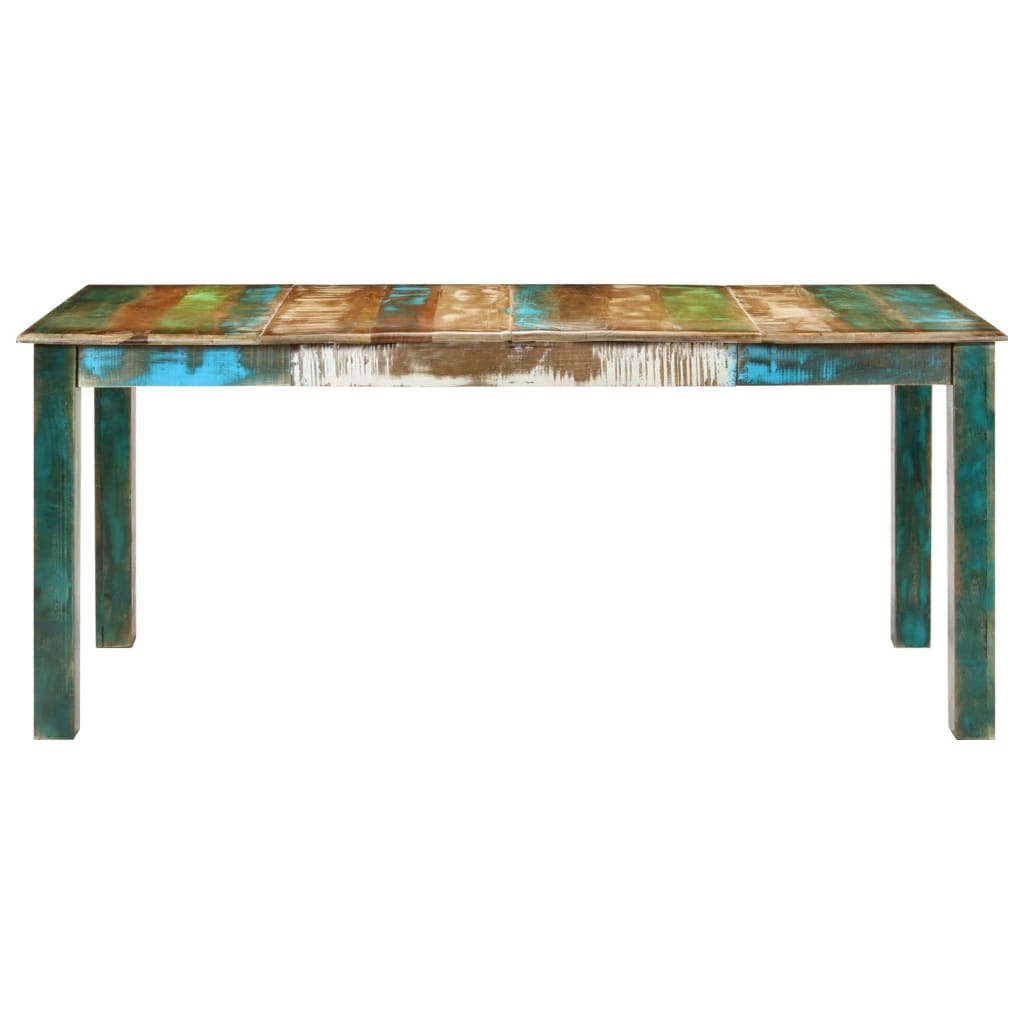 Esstisch 180x90x76 cm Massivholz Altholz
