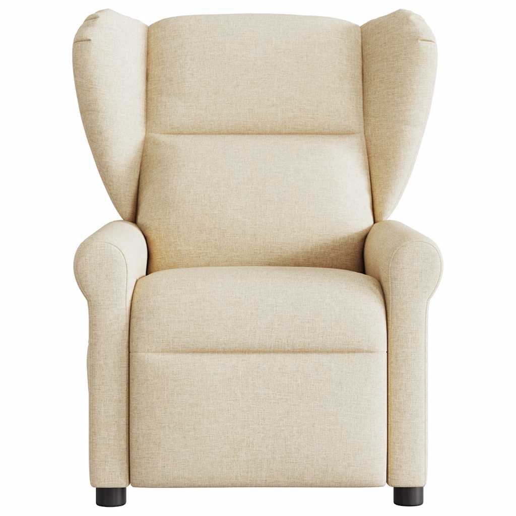 Massagesessel Elektrisch Creme Stoff