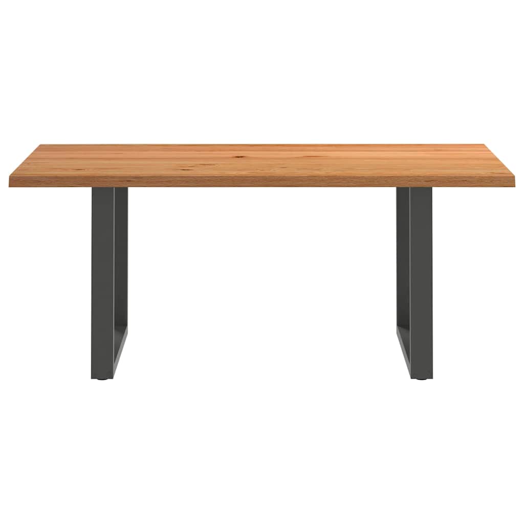 Esstisch Hellbraun 180x100x74 cm Massivholz Eiche Rechteckig