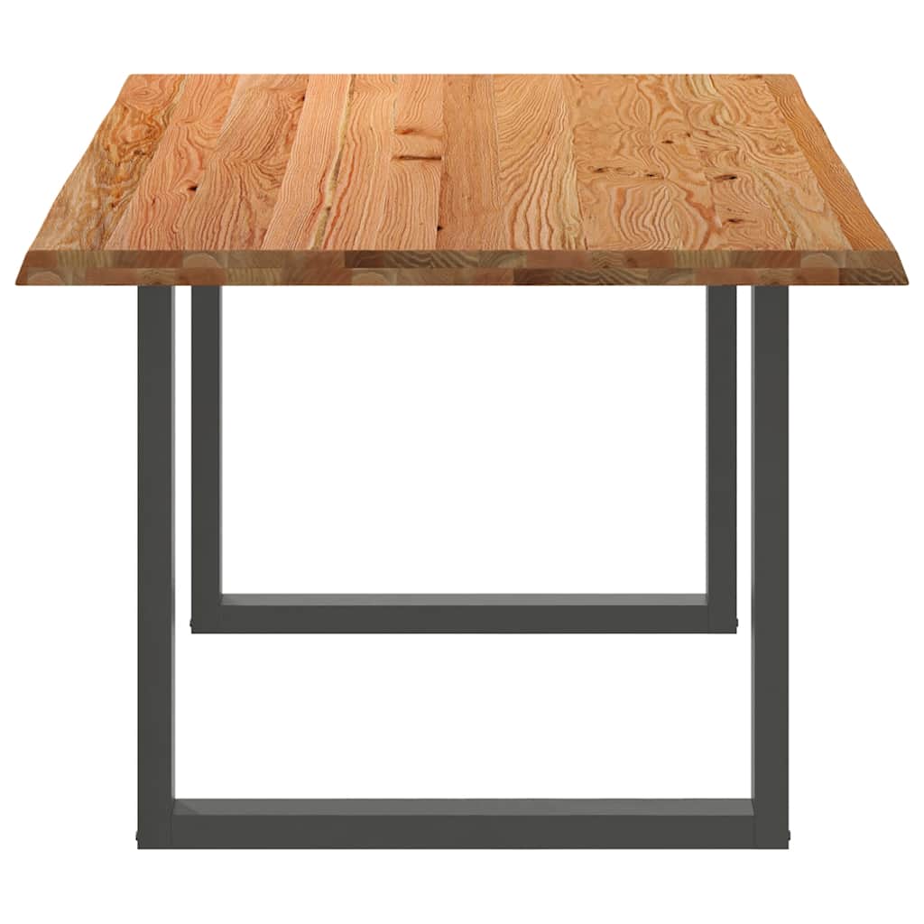 Esstisch Hellbraun 180x100x74 cm Massivholz Eiche Rechteckig