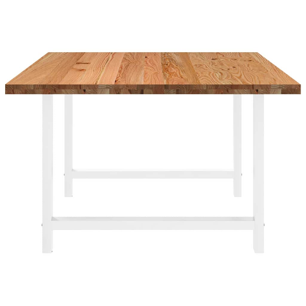 Esstisch Hellbraun 180x120x74 cm Massivholz Eiche Rechteckig