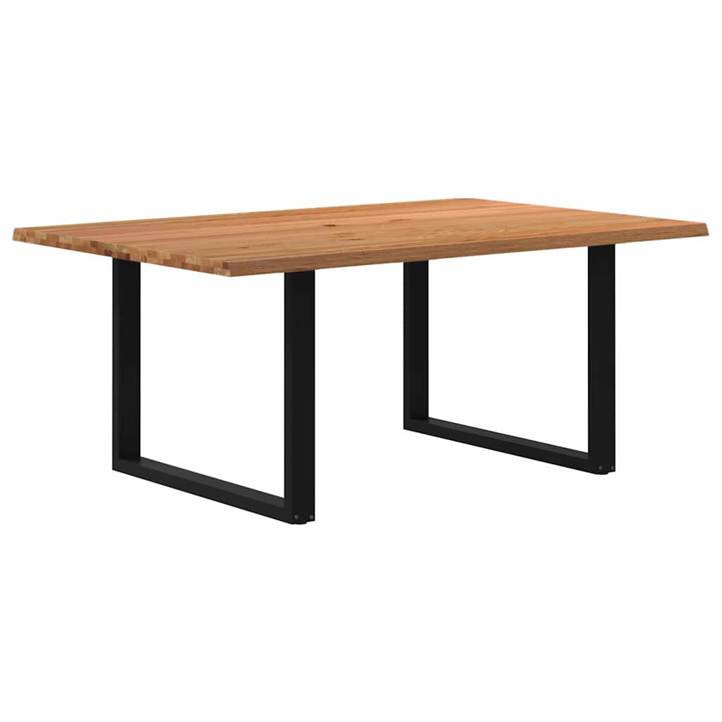 Esstisch Hellbraun 180x120x74 cm Massivholz Eiche Rechteckig
