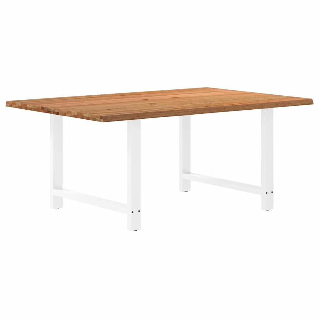 Esstisch Hellbraun 180x120x74 cm Massivholz Eiche Rechteckig