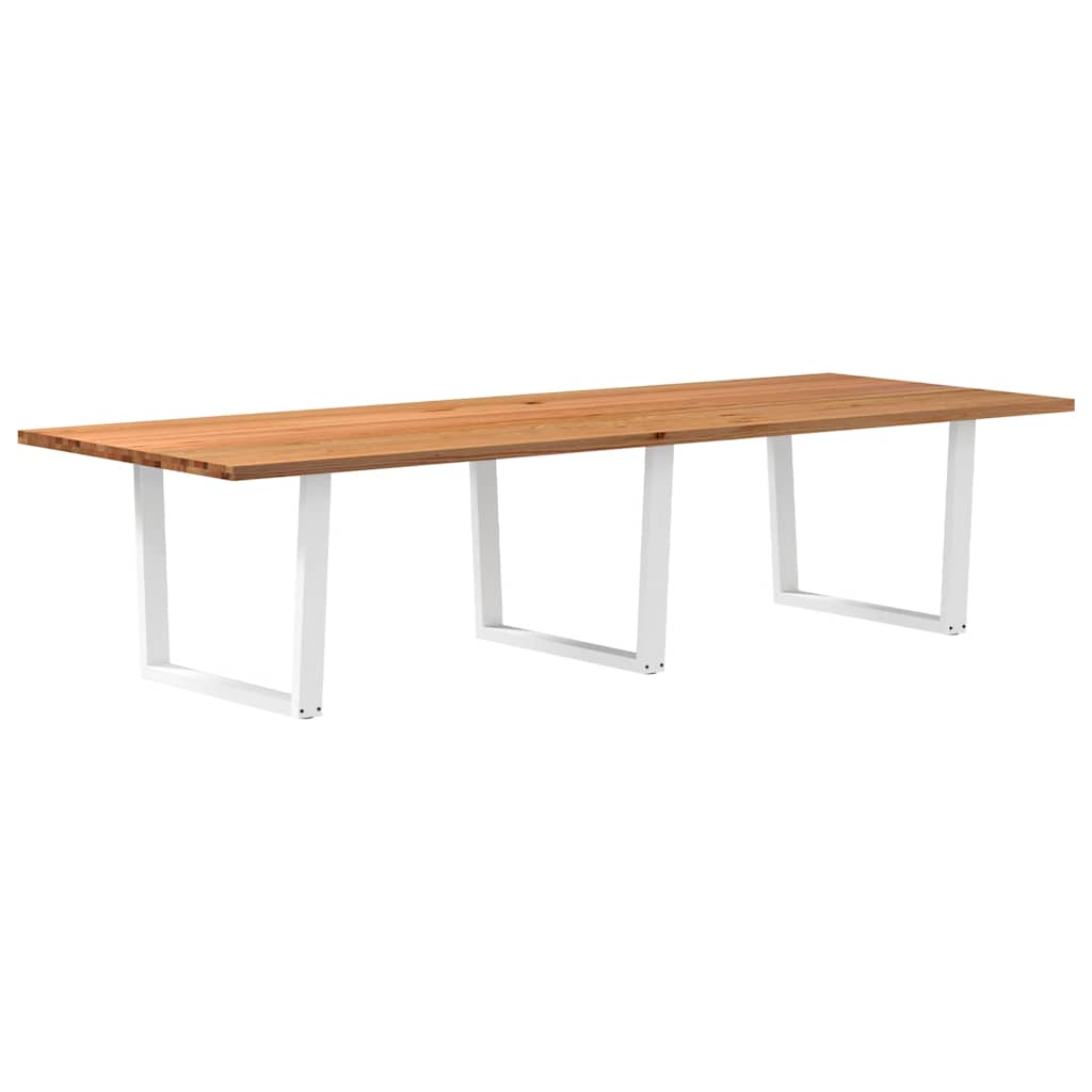 Esstisch 320x120x74 cm Massivholz Eiche Rechteckig