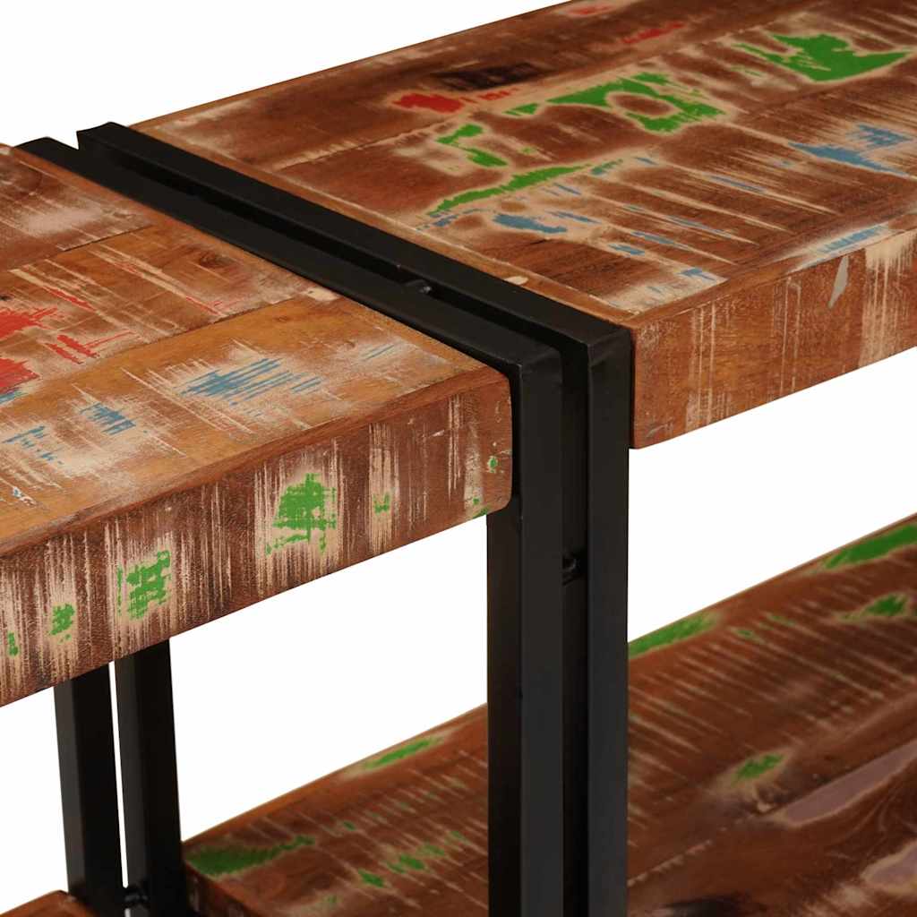 Konsolentisch 160x33x75 cm Altholz Massiv