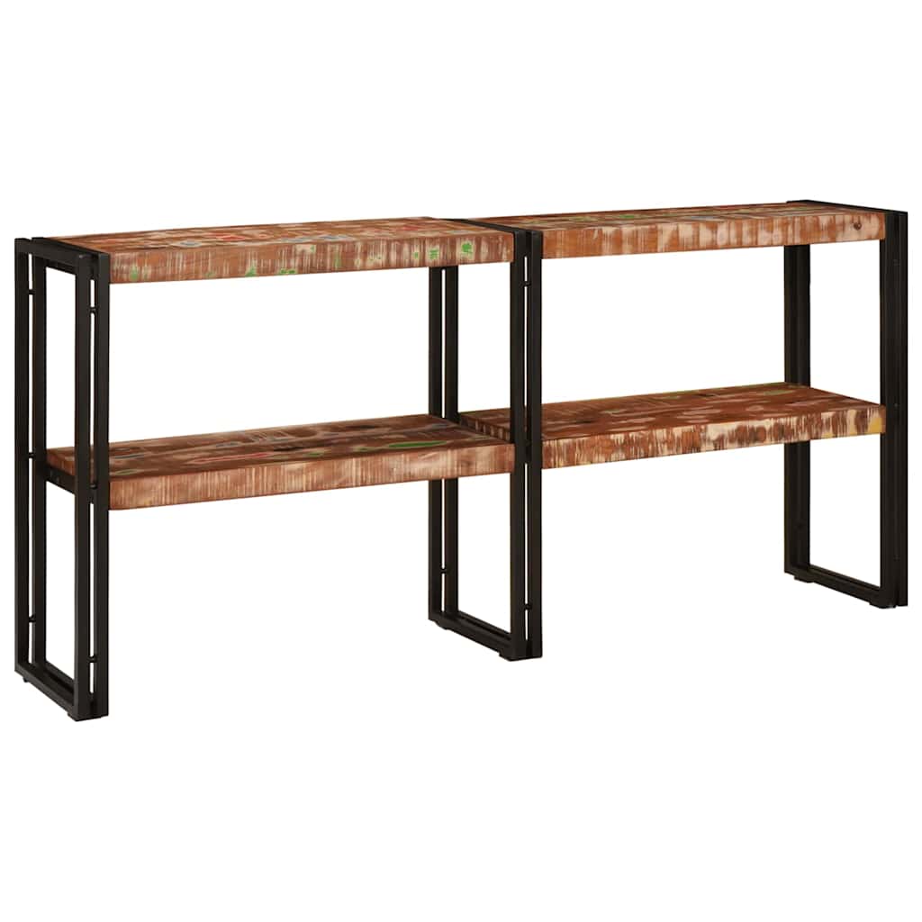 Konsolentisch 160x33x75 cm Altholz Massiv