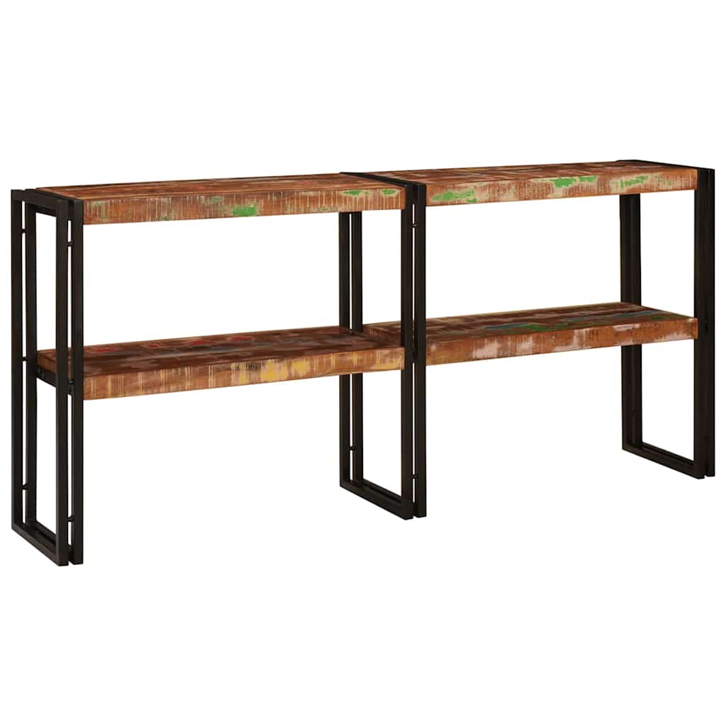 Konsolentisch 160x33x75 cm Altholz Massiv