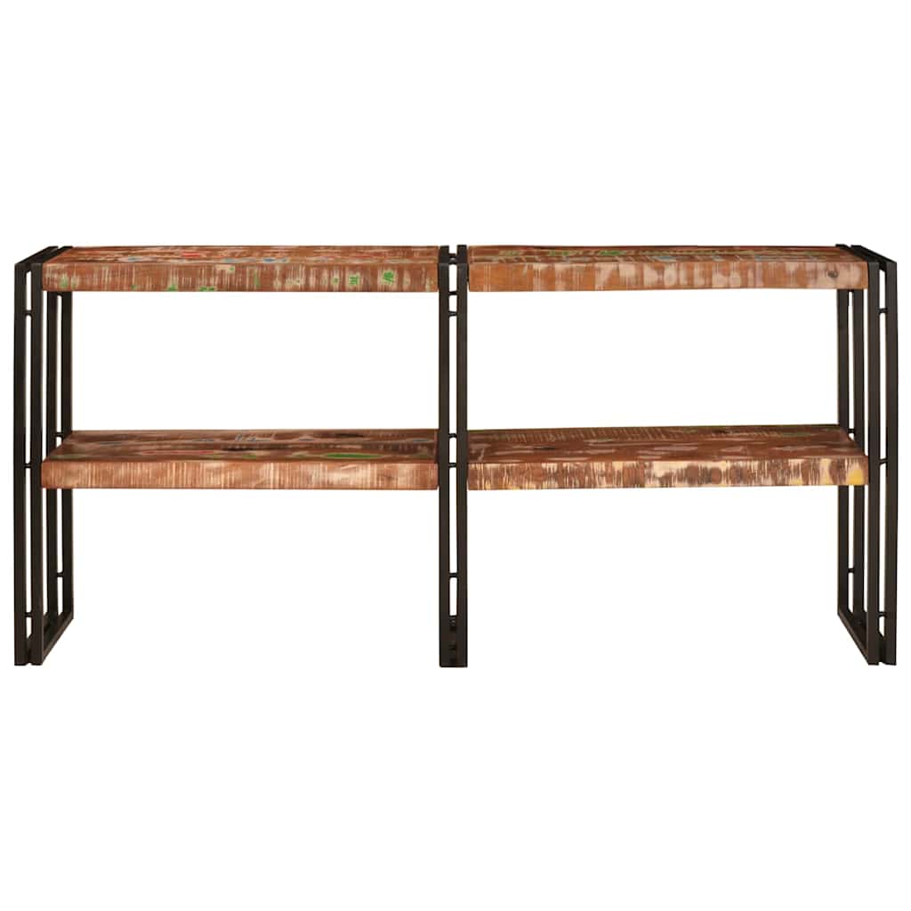 Konsolentisch 160x33x75 cm Altholz Massiv