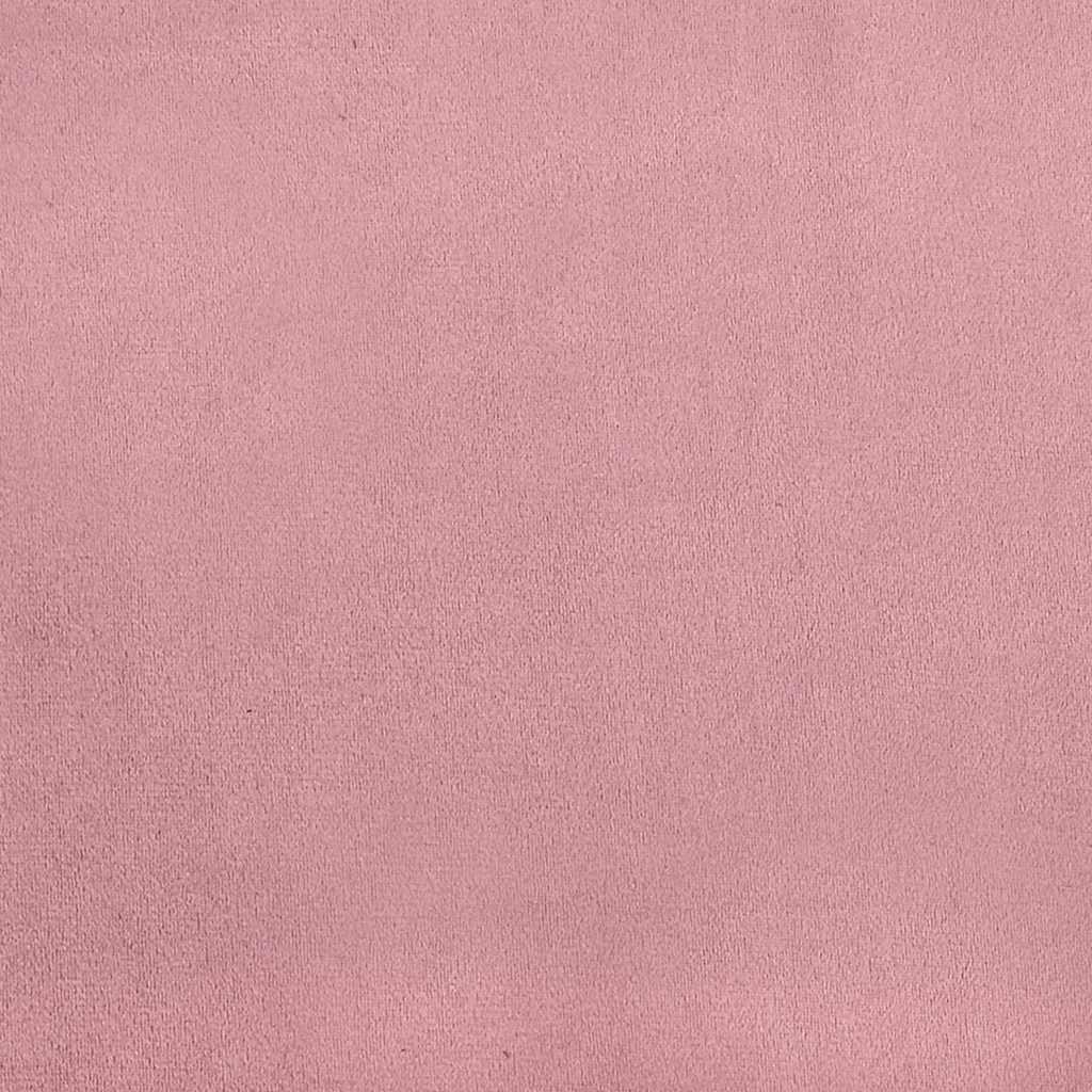Modulares Sofa mit Kissen Samt Rosa