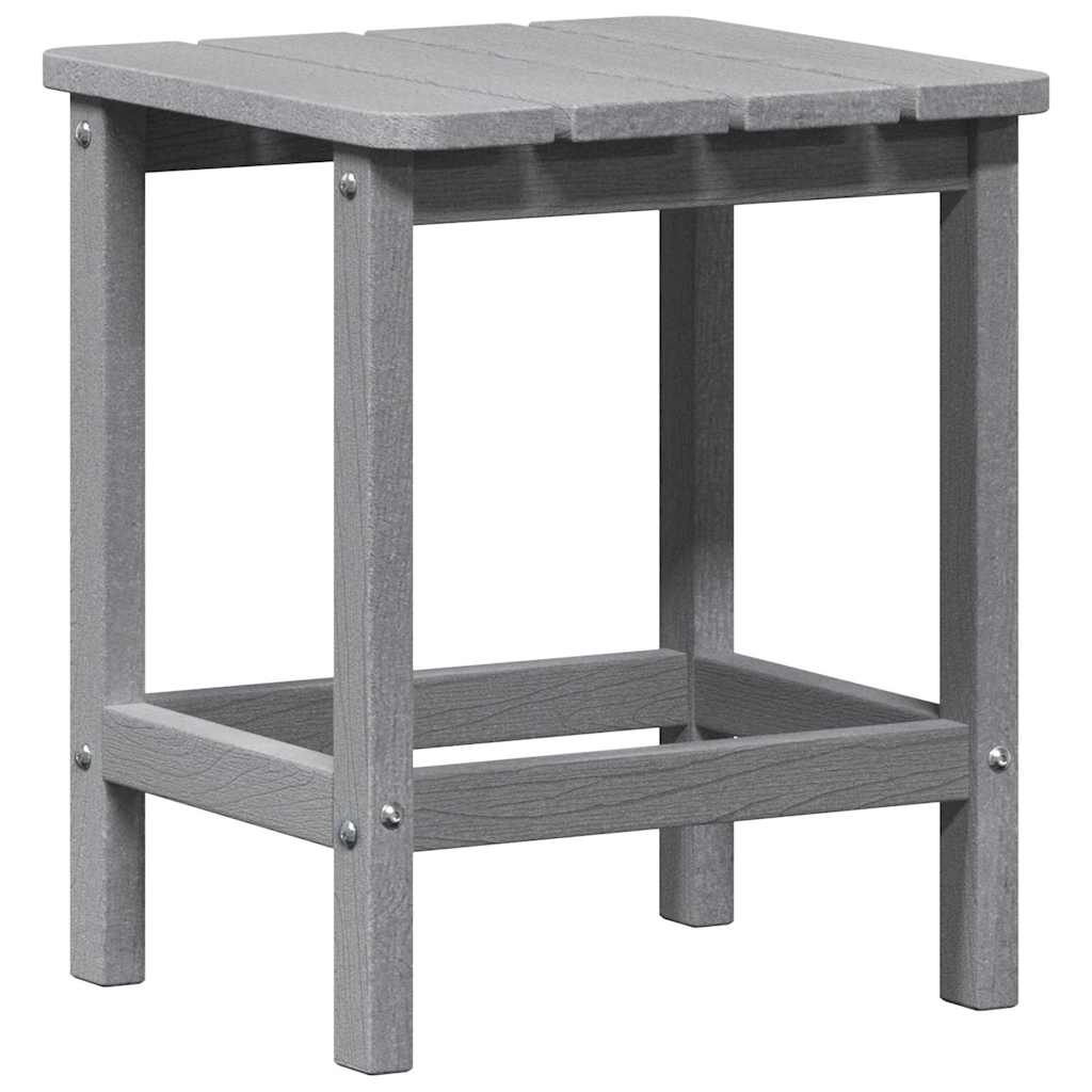 3 teiliges Garten Lounge Set Hellgrau HDPE