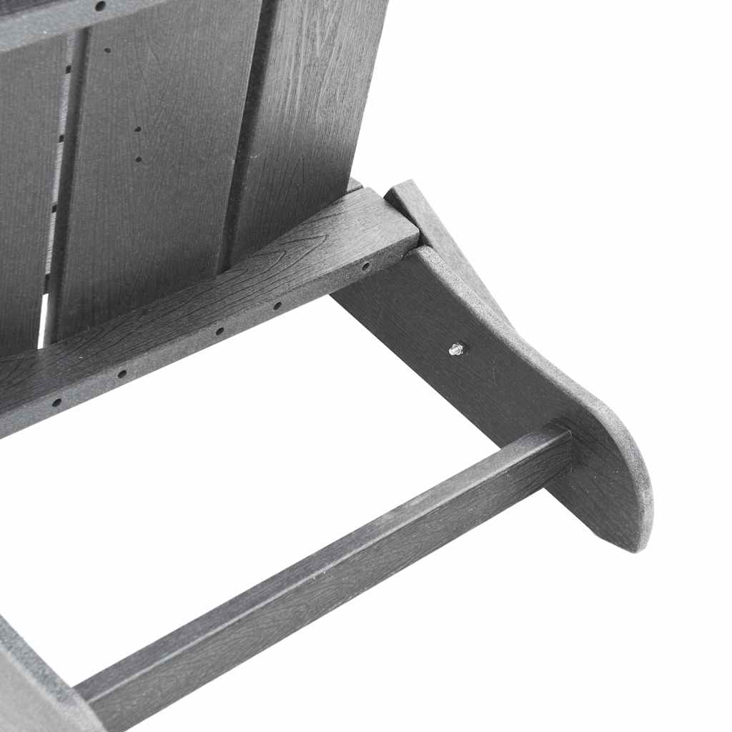 3-teiliges Garten-Lounge-Set Hellgrau HDPE