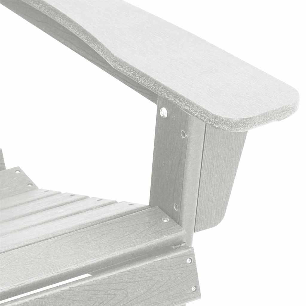 3-teiliges Garten-Lounge-Set Weiß HDPE