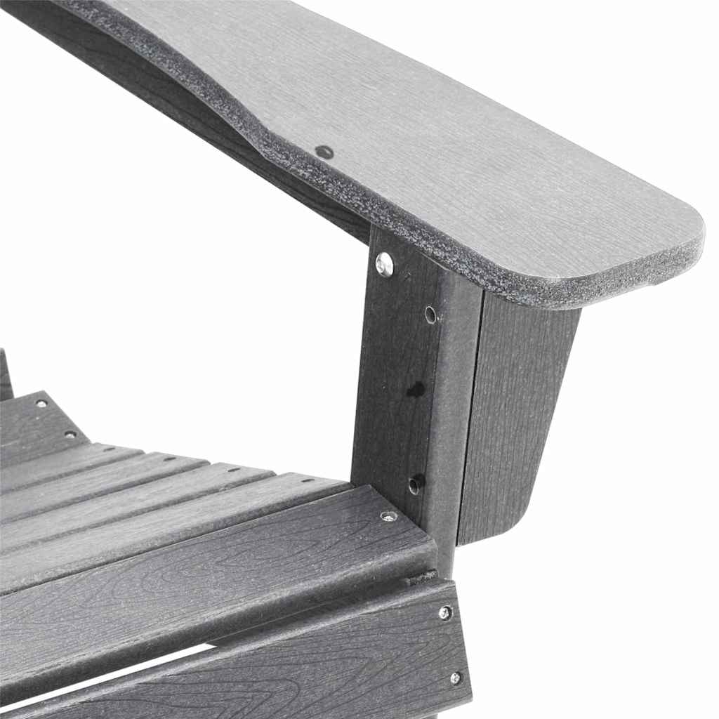 3-teiliges Garten-Lounge-Set Hellgrau HDPE