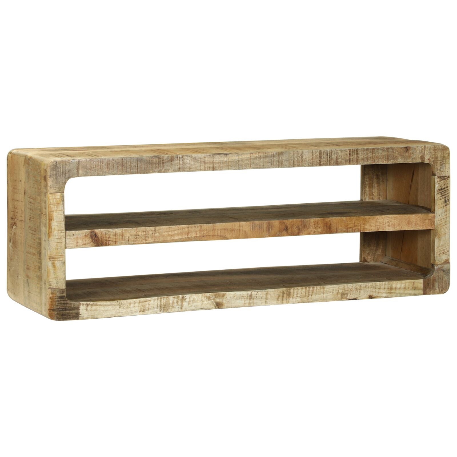 TV-Schrank 100x32x36 cm Mango Massivholz