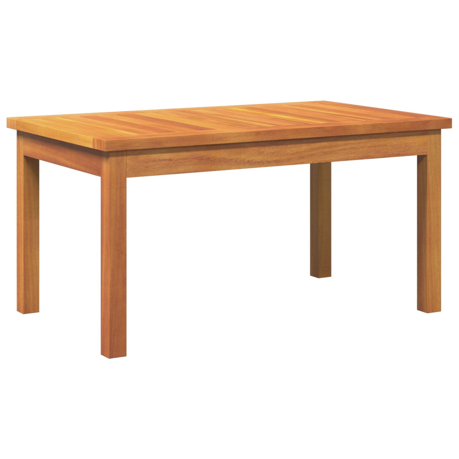 3-teiliges Bistro-Set mit Kissen aus massivem Akazienholz