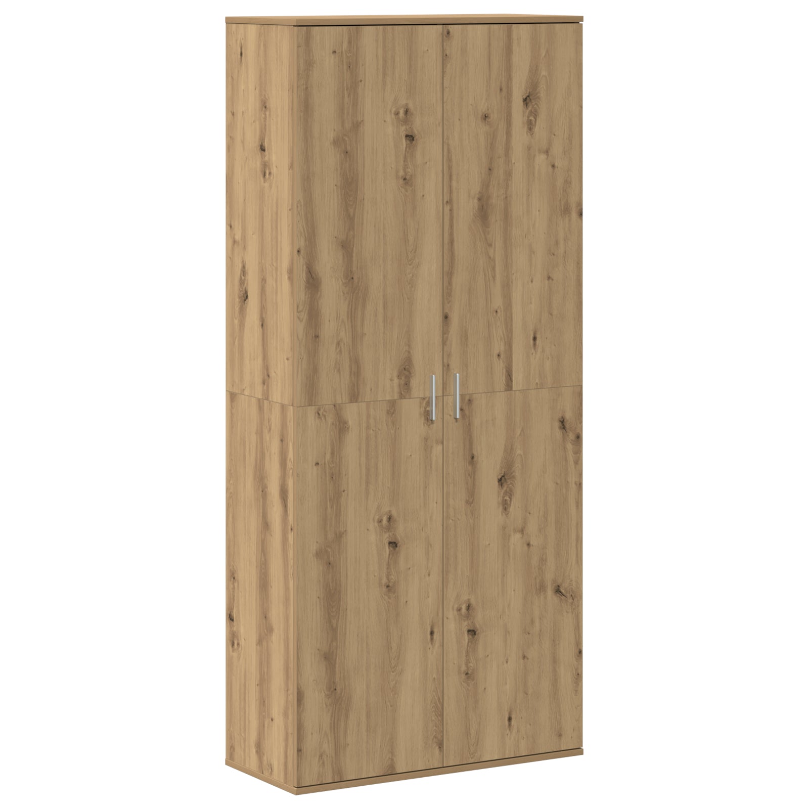 Highboard Artisan Oak 80x35x180 cm Sperrholz
