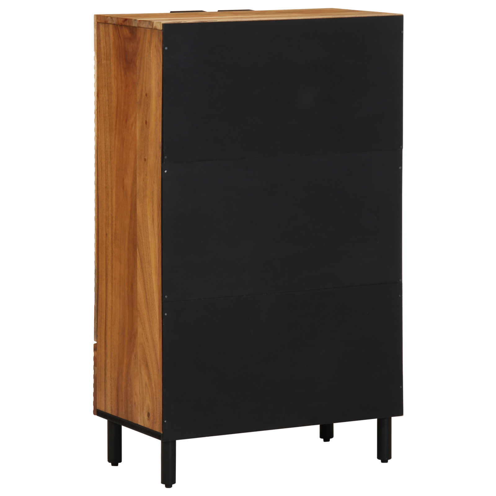 Highboard 60x33x100 cm Massivholz Akazie