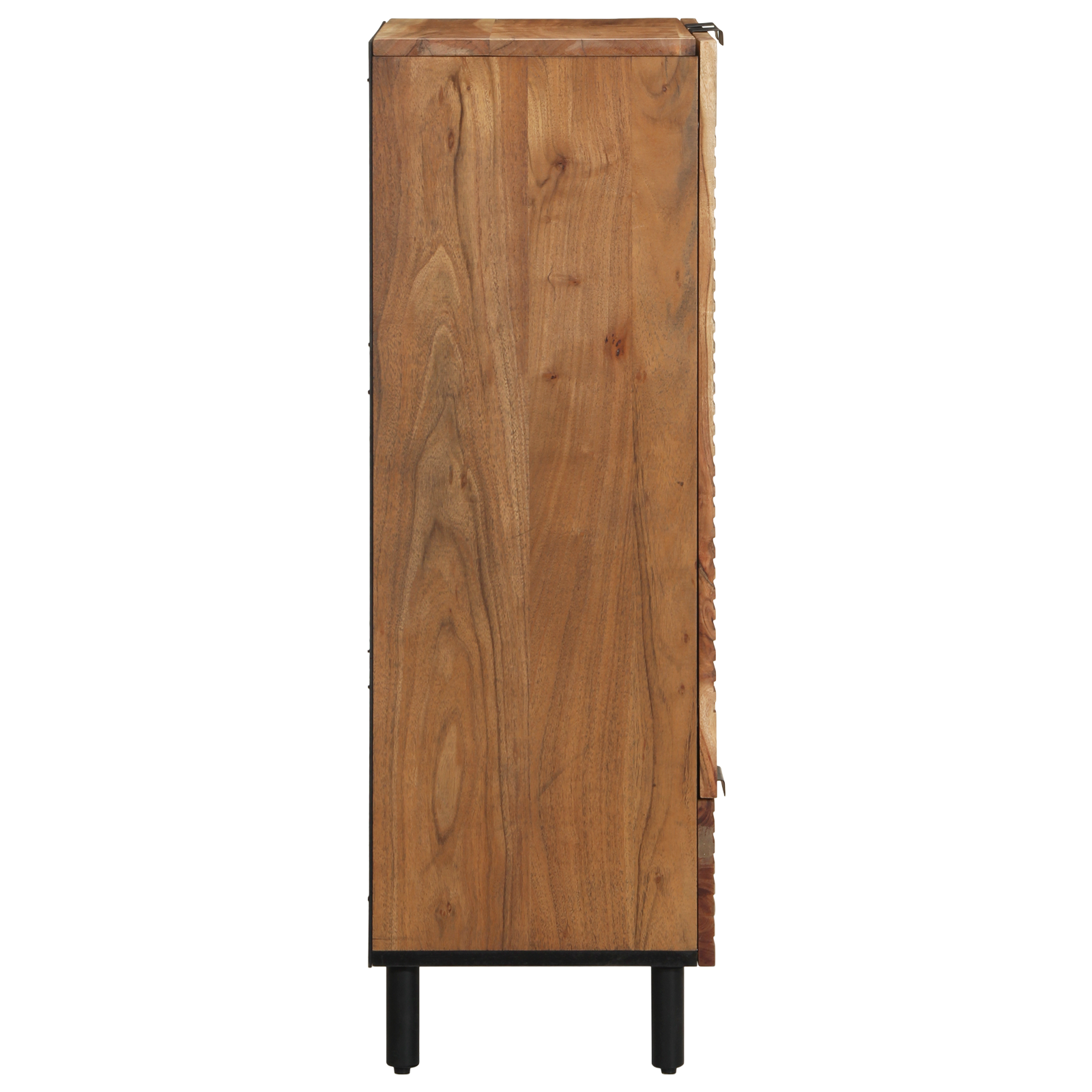 Highboard 60x33x100 cm Massivholz Akazie